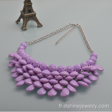 Déclaration Bubble Collier perles collier avec boucles d’oreilles